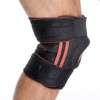 Patella Gel Pad Open Knee Support with Side Spring Stabilizers，Adjustable Velcro Straps