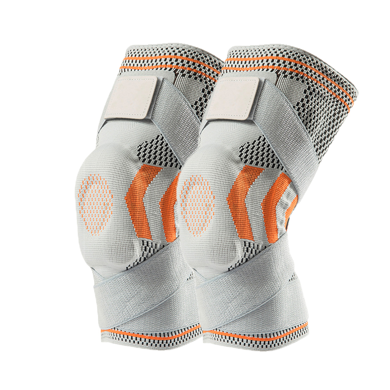 Customizable Support Sports Knee Support Silicone Shock Absorption Knee Brace