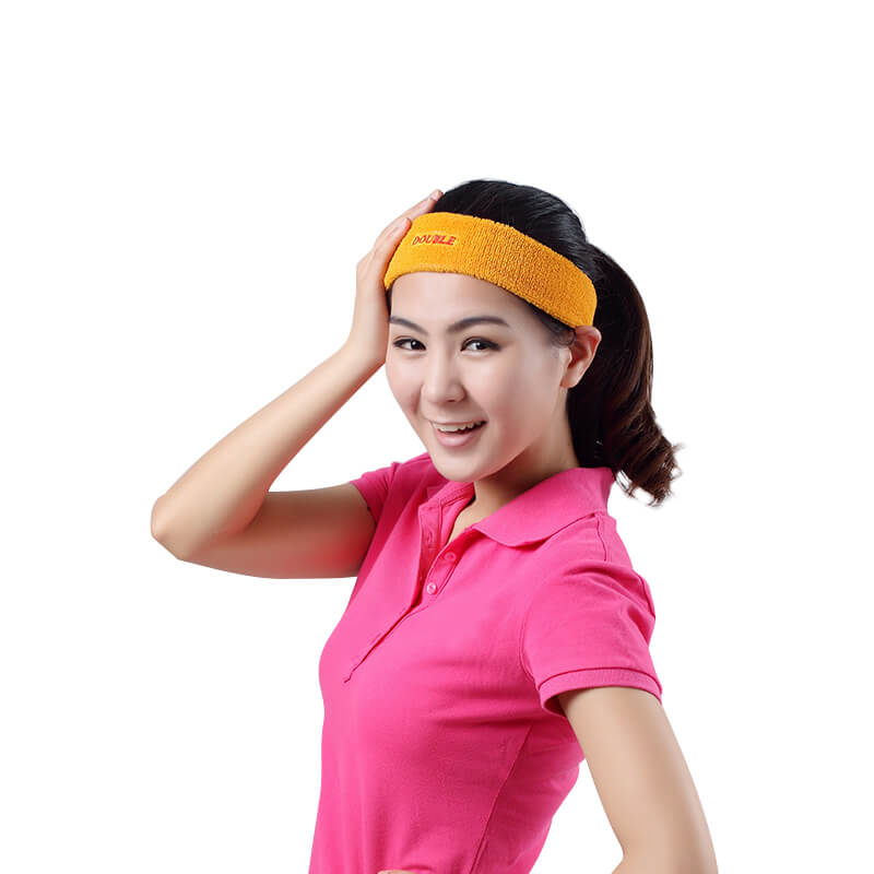 Comfortable High Stretch High-Quality Towel Sweatwicking Headband sweatband
