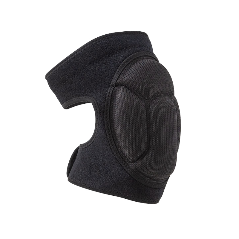 EVA Sponge Knee Pad with Adjustable Velcro Straps Anti-slip Strips for Gardening Housework Volleyball and Skating