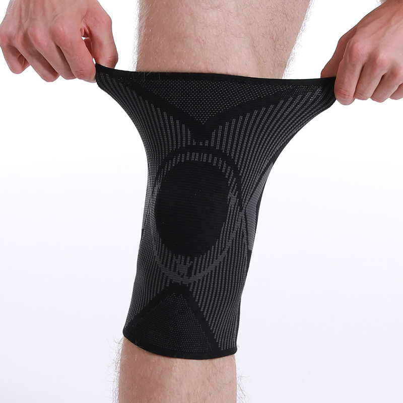 Knee Compression Non-Slip Sleeve Support for Sports Protective Breathable Nylon Knee Pad for Man and Woman