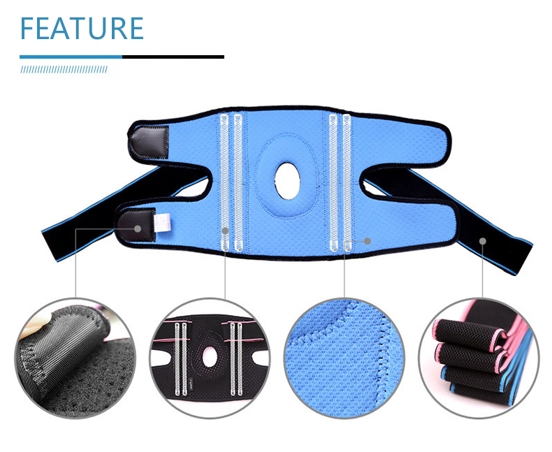 Patella Gel Pad Adjustable Open Knee Support Knee Brace
