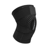 Patella Gel Pad Adjustable Open Knee Support with Side Spring Stabilizers Elastic Bandage Knee Brace