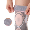 Women knee brace anti-collision knitted nyloN knee support for dancing running gel knee pad