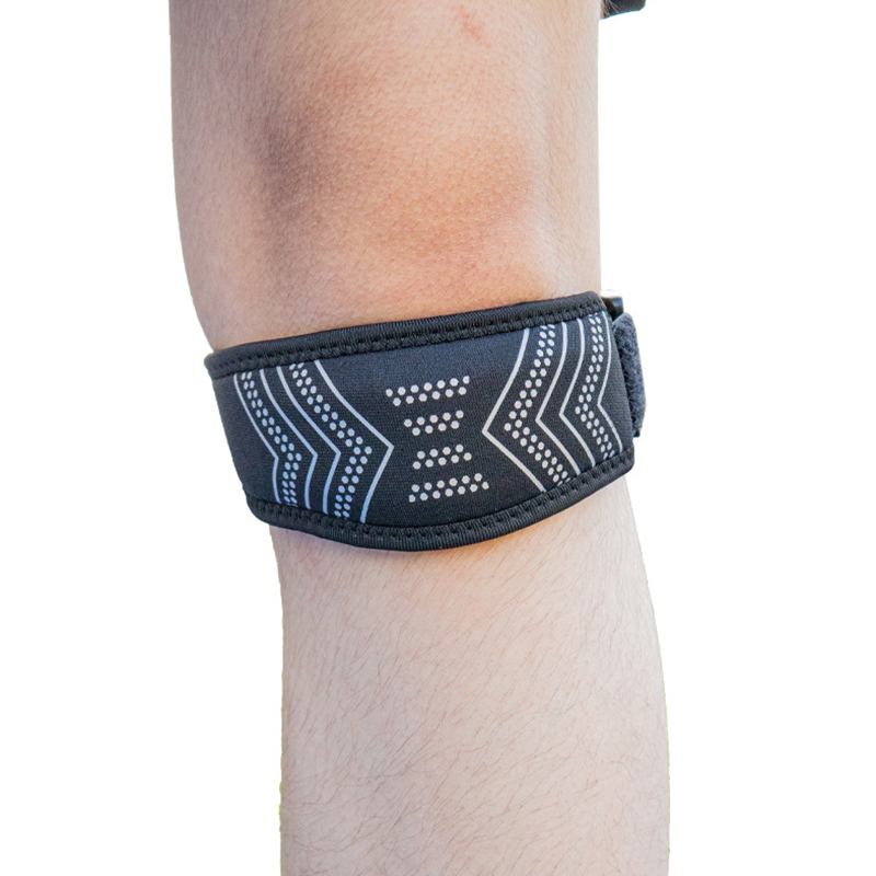 Thickened Pad & Wide Patella Tendon Strap for Knee Pain Relief & Patella Stabilizer Band