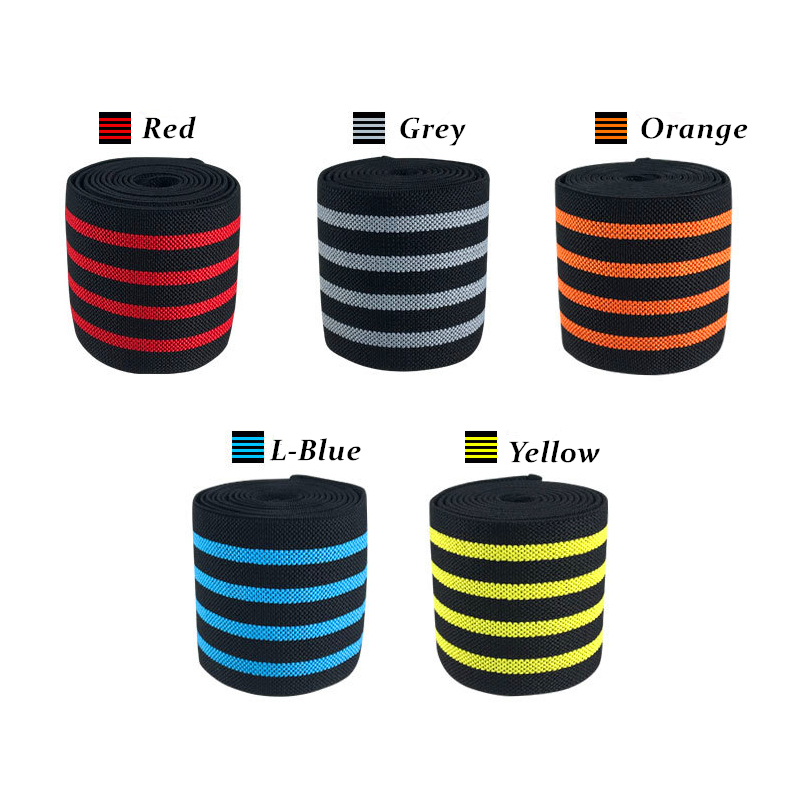 Multicolor Elastic Knee Support Bandage Straps Elbow Arm Wraps