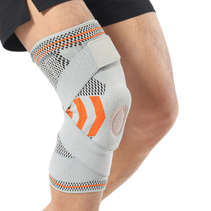 Customizable Support Sports Knee Support Silicone Shock Absorption Knee Brace