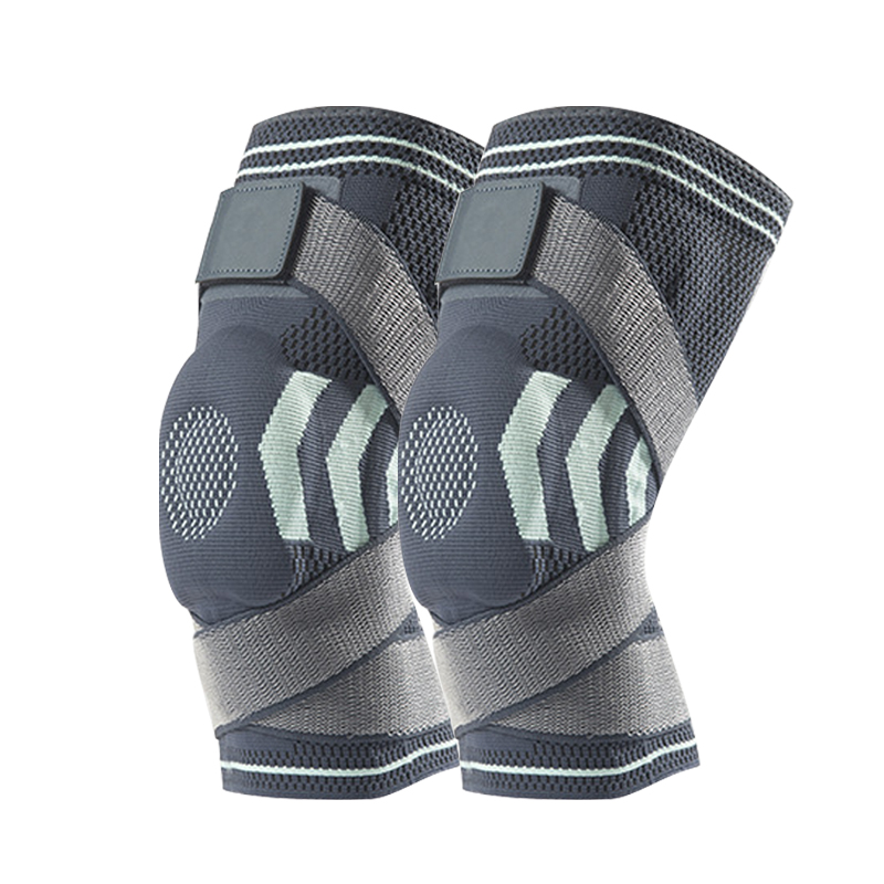 Customizable Support Sports Knee Support Silicone Shock Absorption Knee Brace