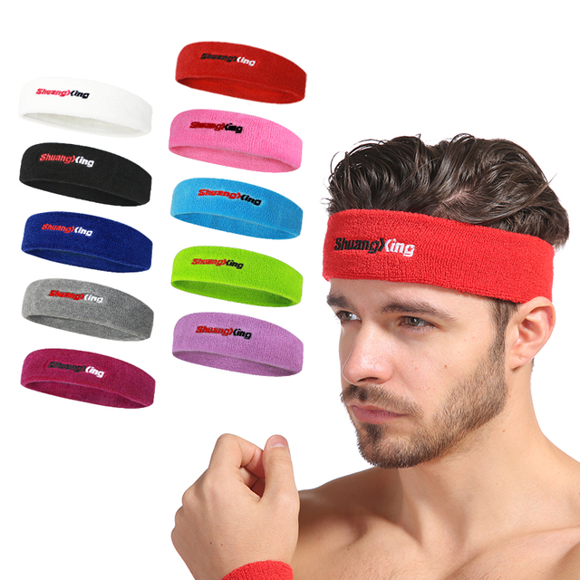 Comfortable High Stretch High-Quality Towel Sweatwicking Headband sweatband