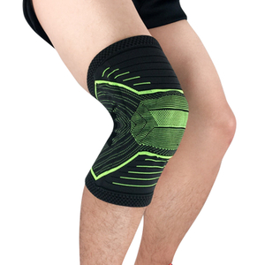 Customized anti-collision knee pad support knitted compression sports knee brace