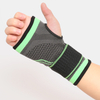 Gym Fitness weightlifting Wrist Support Wraps Easy To Wear Elastic Wrist Brace Customized Spandex Wrist Sleeves