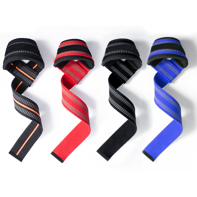 Gym Weight Lifting Wrist Strap with Hand Grip Support for Strength Training Wrist Supports Dumbbell Wristband