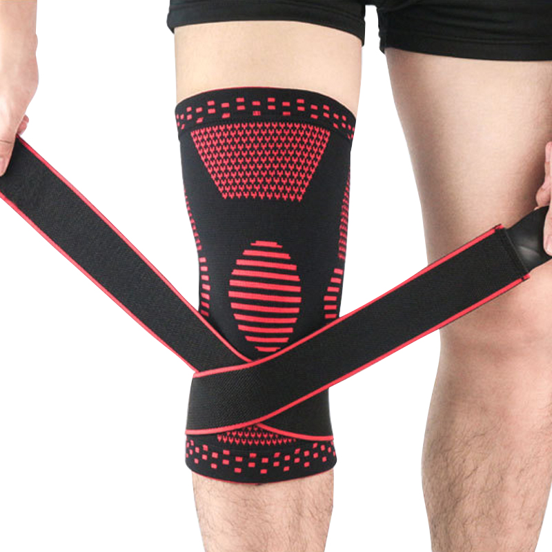 Professional Knee Pads Compression Basketball KneeSupport Elastic Cross Fit Knee Brace