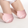 Pink/Black Pole Dance Knee Pad with Pocket Knee Guard with Thicken Sponge Pad Sticky Silicone Non-slip